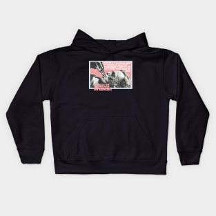 Wisdom Charles Bukowski: A Glimpse Beyond Conformity Kids Hoodie